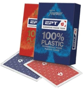 FOURNIER EPT 100, PLASTIK (KARTY)