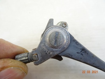 старый переключатель передач SIMPLEX DEPOSE 21.8