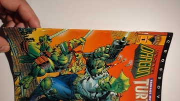 Кроссовер «Дикий дракон» и «Черепашки-ниндзя» №1 на английском языке