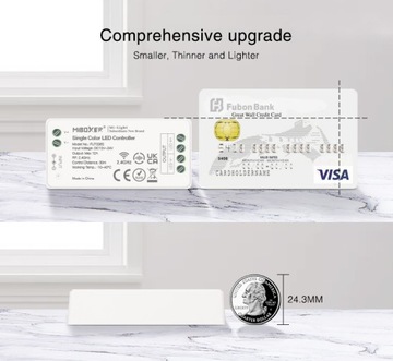 FUT038SA Комплект светодиодов MiLight RGBW, белый пульт дистанционного управления