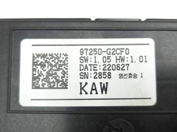 HYUNDAI IONIQ 2022 PANEL KLIMATIZACE