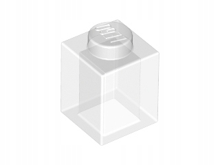 LEGO 3005 Klocek 1x1 Trans-Clear 6220959 1szt N
