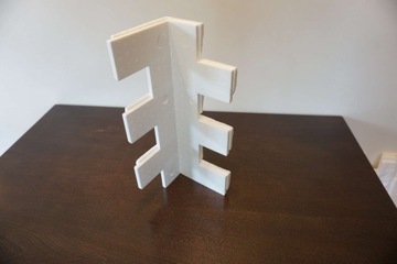 Старый 3D-кирпич — внешний угол из пенополистирола