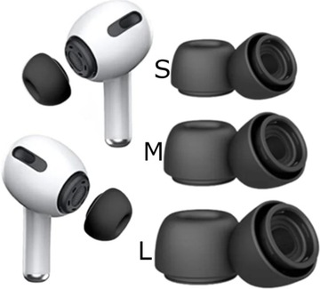 НАУШНИКИ ДЛЯ APPLE AIRPODS PRO S M L
