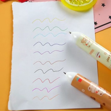 АВТОМАТИЧЕСКАЯ ШАРИКОВАЯ РУЧКА РАЗНОЦВЕТНЫЙ МИШКА 10в1 МИШКА ДЛЯ ДЕТЕЙ МИЛЫЙ