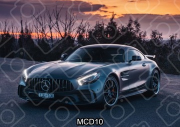Торт MERCEDES Вафельный торт Украшение на день рождения Вафельный принт А4