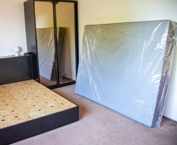 Защитный чехол ФОЛЬГА для матраса 129,5х248,9см.