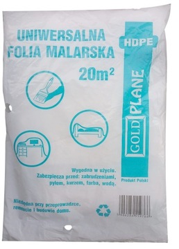 AJKA FOLIA MALARSKA Budowlana STANDARD 4x5m