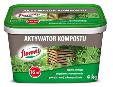 Aktywator kompostu 4kg wiadro Florovit