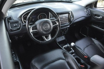 Jeep Compass II SUV 1.4 MultiAir 140KM 2018 Jeep Compass 1.4 Turbo nawi skóra gwarancja, zdjęcie 16