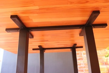 Стол для помещения, точки общественного питания, МАССИВ ДУБА