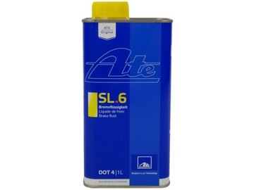 ТОРМОЗНАЯ ЖИДКОСТЬ ATE DOT4 SL6 ОРИГИНАЛЬНАЯ SL 6 ESP 1л