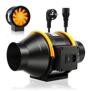 Wentylator kanałowy FanGoFast VEFANIECB100EU 100 mm