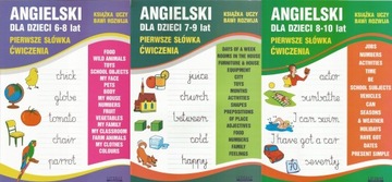 ZESTAW-Angielski dla dzieci-ĆWICZENIA 6-10lat