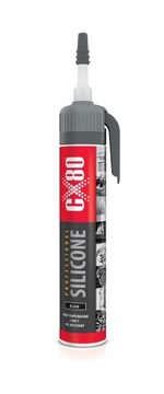 CX-80 Silikon wysokotemperaturowy 210g czarny