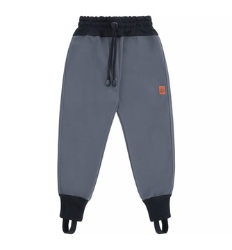 TuSzyte | Spodnie softshell ciemnoszare,PL R..92
