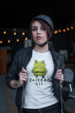 Женская рубашка LARGE Frog JEANGE FREE TORTAGE
