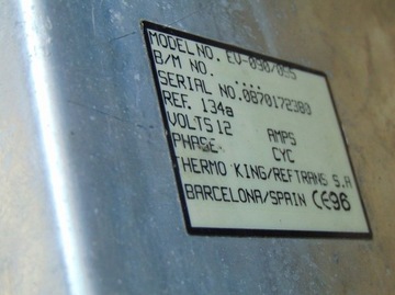 Холодильная установка THERMOKING ev-090/095 12v