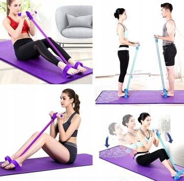 ЭСПАНДЕР ДЛЯ УПРАЖНЕНИЙ ДЛЯ АБС И НОГ FITNESS FT37B