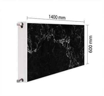 MASKOWNICA MAGNETYCZNA NA KALORYFER 140x60 MARMUR MATA MAGNES