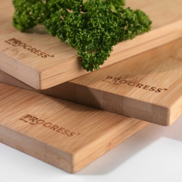 НАБОР ИЗ 3 БАМБУКОВЫХ ДОСОК BAMBOO PROGRESS