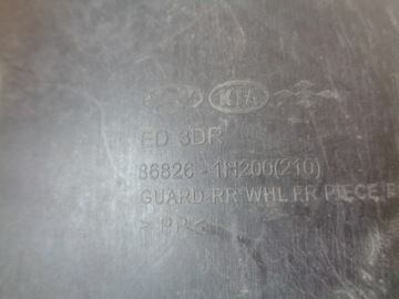 KIA PRO CEED I 07-12R- PODBĚH PRAVÝ ZADNÍ 86826-1H200
