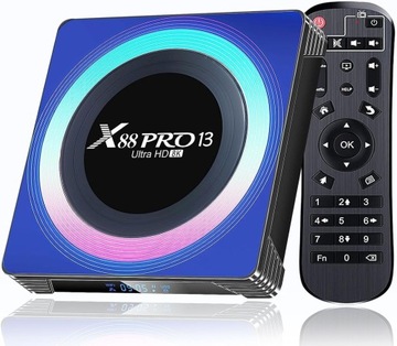 Android TV Box 13.0 Pro-13 Android 13 TV Box 4 GB RAM 32 GB ROM, WiFi 6 TV Box