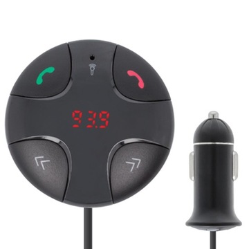 Transmiter Bluetooth zestaw głośnomówiący samochod