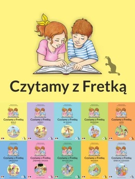 Czytamy z Fretką. Pakiet .Części 1-10 KOMLOGO