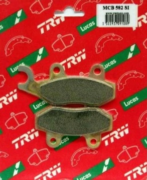 KLOCKI HAMULCOWE TYŁ Quad Barossa SMC 150/170cc