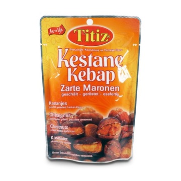KASZTANY JADALNE OBRANE PRAŻONE KESTANE KEBAP 125g TITIZ