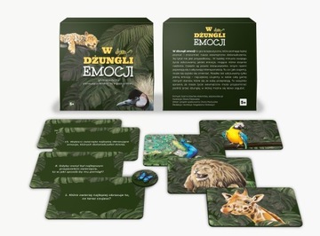 В ДЖУНГЛЯХ ЭМОЦИЙ Терапевтическая игра, которая поможет найти свой путь в гуще эмоций.