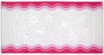 Ręcznik Flora Ocean 70x140 Różowy Greno