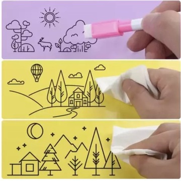 16 МАРКЕРОВ СУХОГО СТИРАНИЯ МАРКЕРЫ