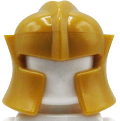 LEGO hełm rycerski / rycerza 48493 złoty