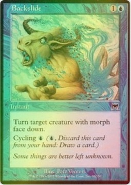 MTG Backslide ONS FOIL