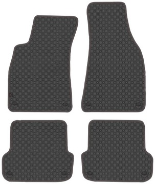 Audi A4 B6 B7 2001-2007 Dywaniki guma CZARNA