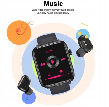 zegarek ze słuchawkami / bezprzewodowy Bluetooth