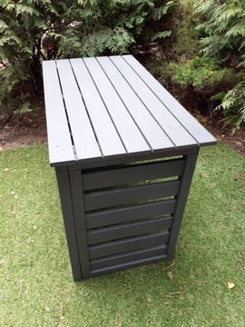 Деревянная крышка кондиционера на заказ.