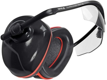 Наушники YATO Earmuffs с очками для охраны труда и безопасности