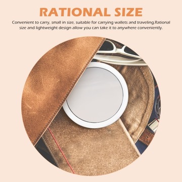 УВЕЛИЧИТЕЛЬНОЕ ЗЕРКАЛО ДЛЯ МАКИЯЖА ЗЕРКАЛО 20Х С ПРИСОСКОЙ