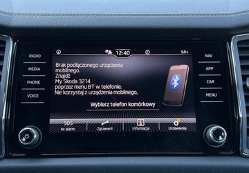 Skoda Kodiaq I SUV Facelifting 2.0 TDI SCR 150KM 2022 Skoda Kodiaq Ambition Pakiety, Podgrzewane fotele, Tempomat, KESSY, Salon, zdjęcie 30