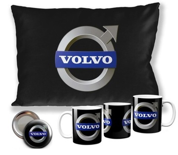 Zestaw VOLVO poduszka+kubek WZORY +GRATIS!