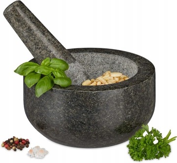Moździerz kamień 400 g grafit