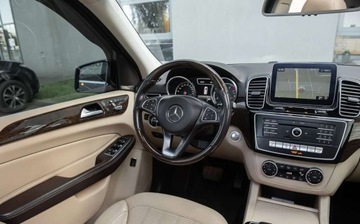 Mercedes GLE W166/C292 SUV 3.0 400 333KM 2017 Mercedes-Benz GLE 3.0B 333Ps Ledy Panorama Kamery 360 Jasna skora ZADBANY, zdjęcie 34