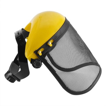 KASK MASKA TWARZY SIATKOWA OSŁONA PIŁA KOSA