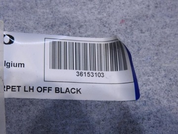 TAPICERKA BAGAŻNIKA LEWA VOLVO V50 LIFT