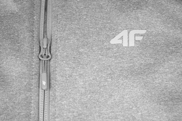 ЖЕНСКАЯ ЖЕНСКАЯ КУРТКА 4F СЕРАЯ СОФТШЕЛЛ С КАПЮШОНОМ H4Z22 размер L