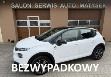 Citroen C3 III Hatchback 1.2 PureTech 82KM 2017 Citroen C3 Rej.012018 1,2 82KM Klimatronik CarPlay Serwis 1.2 Benzyna