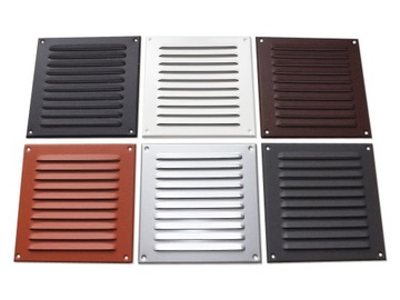 МЕТАЛЛИЧЕСКАЯ ВЕНТИЛЯЦИОННАЯ РЕШЕТКА 20 см x 20 см